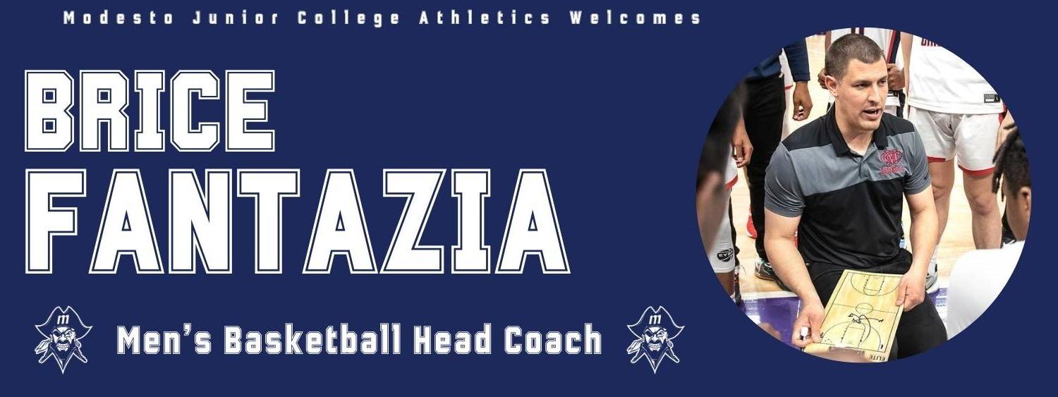 MJC Welcomes New Men's Basketball Coach Brice Fantazia